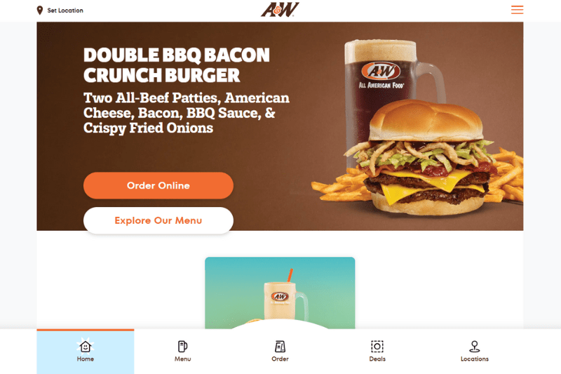 Création de site web pour restaurant et livraison